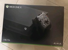 Microsoft Xbox One X 1TB Console – Black – Boxed w/ Forza Sleeve, Controller
