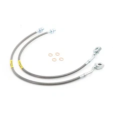 Extended Front Stainless Brake Lines Compatible With Chevy Silverado 1500 200...