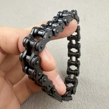 Mens Stainless Steel Bike Chain Bracelet Punk Biker Link Jewelry Gif