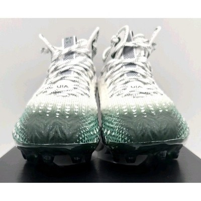 Under Armour Men\'s Spotlight Clone 3.0 MC Football Cleats White/Green Size 13 UA 3026334-105-11.jpg?v=1716331598 main image 3