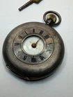 Silver .925 antique pocket watch, SWISS MADE  late 19th , 65g ( Inoperative )