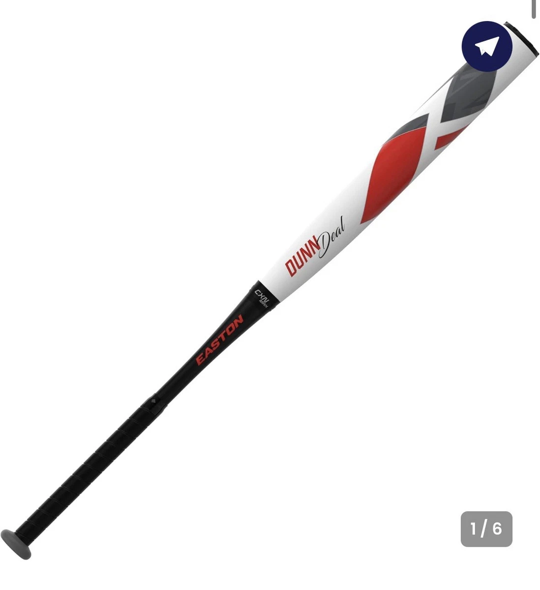 Batte De Softball Easton B3.0 Raw Power 34" 28 Oz – Composite IMX, Technologie 2 Pièces, Bon état