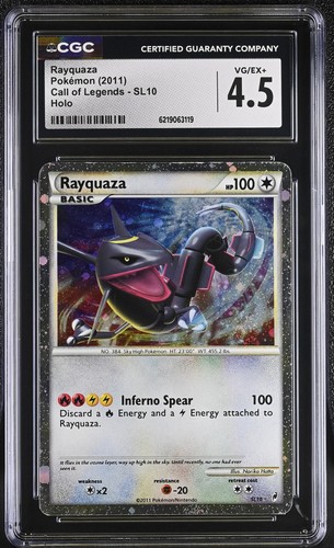 Rayquaza graded CGC 4.5 for sale on eBay