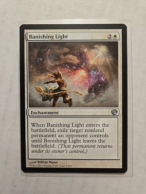 Banishing Light - Journey into Nyx - LP - Uncommon - Enchantment - MTG