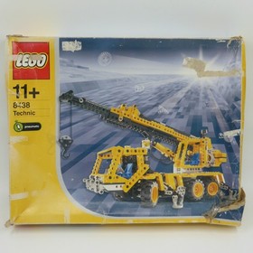 LEGO 8438 (8460 8431) Technic Pneumatic Crane Truck Complete VGC w Instr Bad Box