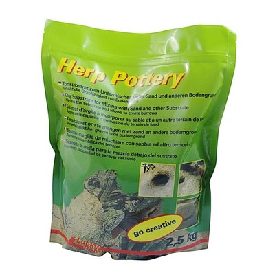 Lucky Reptile-Herp Pottery 2,5kg Tongranulat Terrarium Echsen Spinnen Einstreu