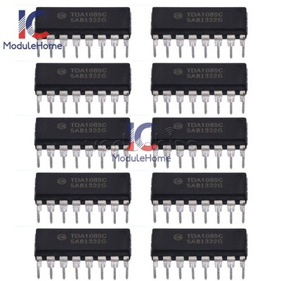 10PCS Original TDA1085C MOT DIP-16 Universal Motor Speed Controller Top TDA1085C
