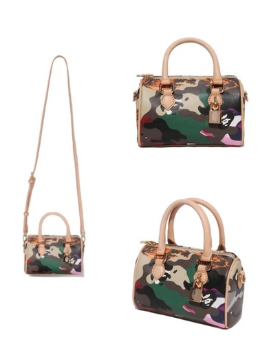 A BATHING APE Women's HYBRID CAMO MINI SHOULDER BAG Multi 1M80-290-302