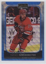 2021-22 O-Pee-Chee Platinum Blue Surge Nino Niederreiter #136 7o1