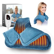Heating Pad for Neck and Shoulders, Weighted Electric Neck Heating ... Fast Ship