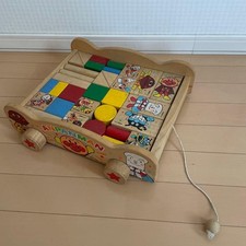 Anpanman ANPANMAN Building Blocks Set Wooden Educational Toy #8cdbb9