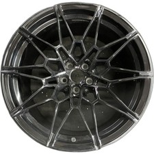 Rear BMW Black M3 M4 OEM Wheel 20” 2021-2025 Rim Original Factory 86738B
