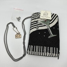 Vintage Y2K Beaded Mary Frances  Piano Bar  Purse NWT