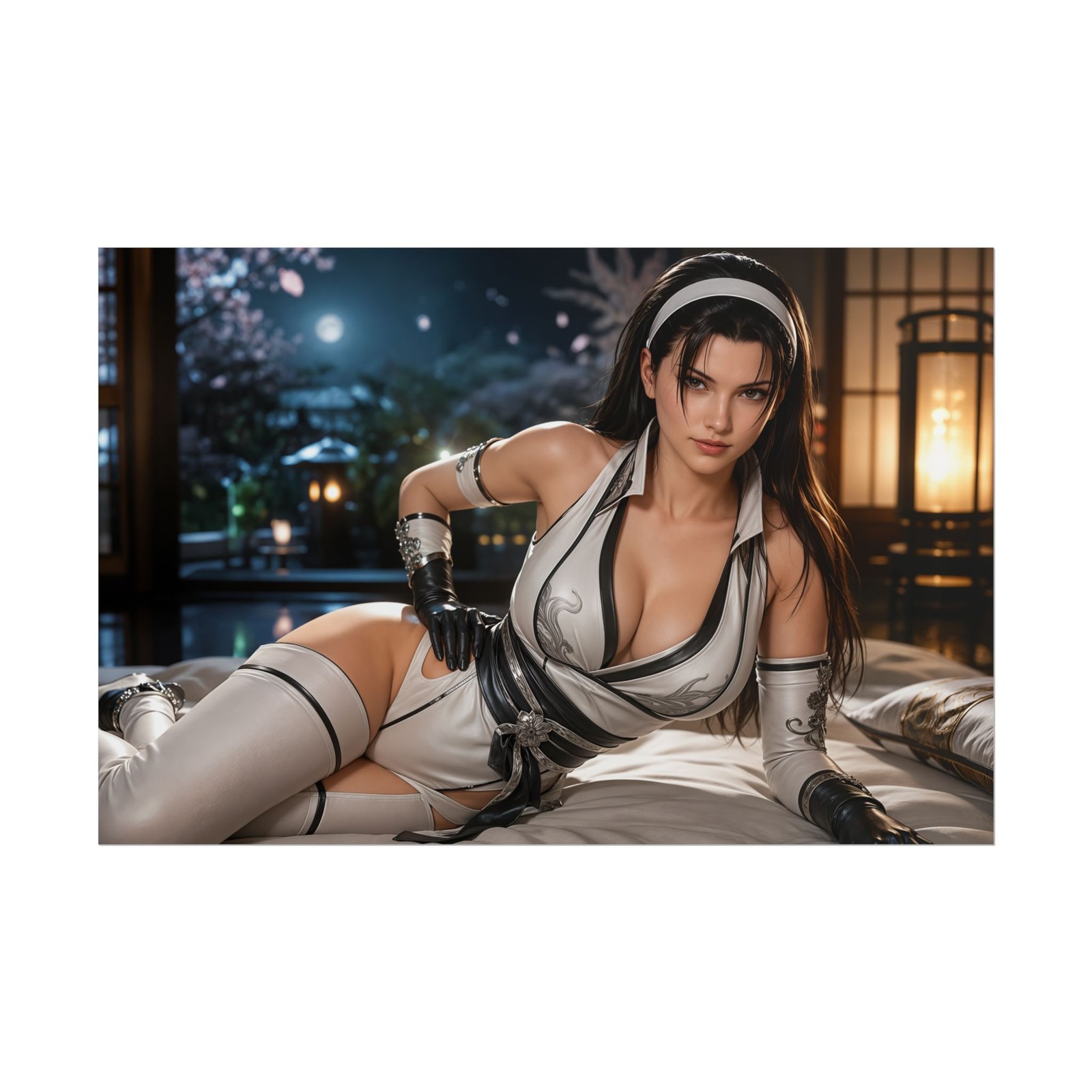 Jun Kazama Tekken Poster Fighting Game Character Wall Art Print