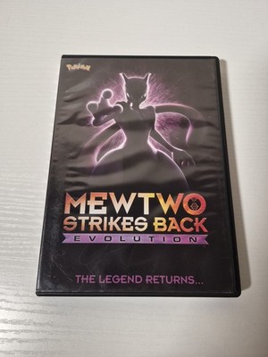 Pokemon Mewtwo Strickes Back Evolution DVD