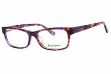 NEW Juicy Couture JU 236 0S10 00 Lilac Havana 54mm Eyeglasses