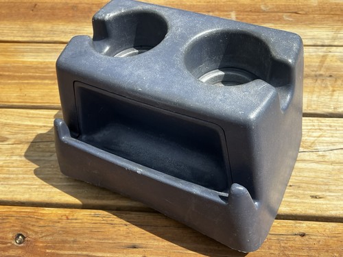 92-96 Ford F150 97 F250 F350 Tall Cupholder Lapis Blue OEM