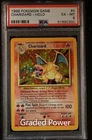 1999 Pokemon Base Set Unlimited CHARIZARD PSA 6 Holo 4/102 (0350)