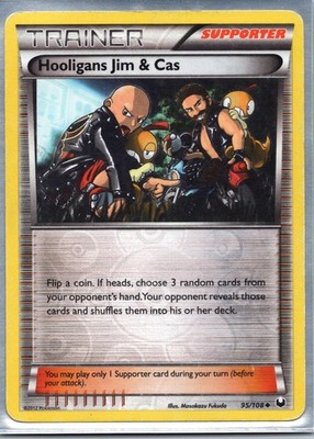 Hooligans Jim & Cas, Dark Explorers, 95/108, Uncommon, LP