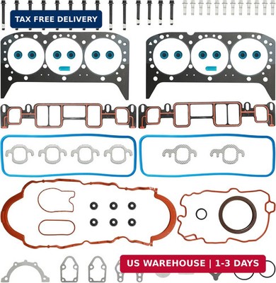 4.3 Full Gasket Set w/Head Bolts Fit for Chevrolet GMC 1996-2006 HS9354PT-6