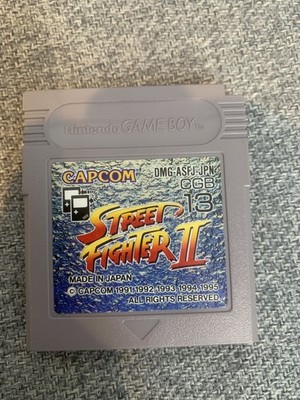 Street Fighter 2 II for Nintendo Gameboy GB Japanese edition - tested