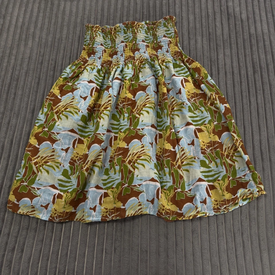 Falda Derek Corazón Mujer L Multicolor Floral Columpio Cintura Alta Columpio Retro Aloha Foto 2 de 4