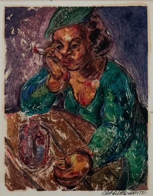 Charles White : Seated Woman : 1939 : Archival Art Print