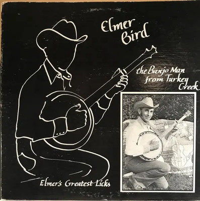 Elmer Bird Elmers Greatest Licks NEAR MINT Fret n Fiddle Vinyl LP