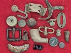 EXCAVATED CIVIL WAR RELIC GROUPING LOT FROM GRAND ECORE