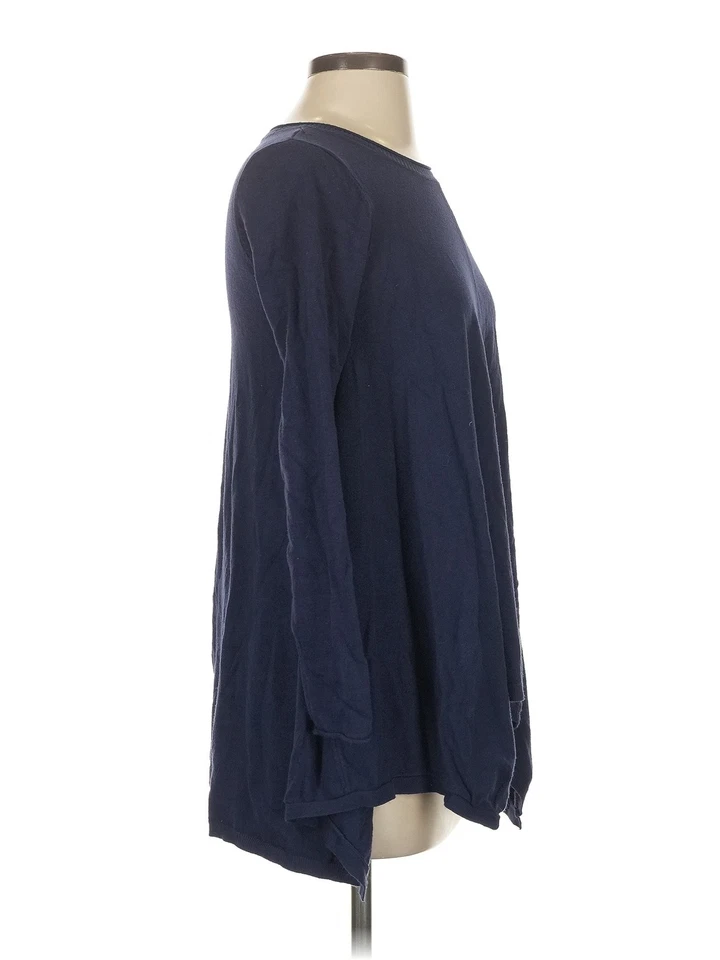 Suéter suéter azul CONTEXT exclusivo para mujer Lord & Taylor S Foto 3 de 4