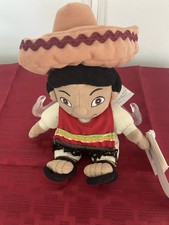 Disney Store It  s A Small World Collection Mexico Boy Plush Bean Bag NWT