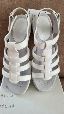 Geox Vega Mädchenschuhe Sandalen 35 weiß