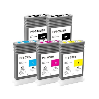PFI-030 Ink Cartridge Replacement for Canon PFI-030MBK PFI-030BK PFI-030C PFI...