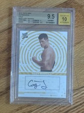 2010 Topps WWE Autographs Cody Rhodes Gold BGS 9.5 Gem Mint Auto 10 SP /25