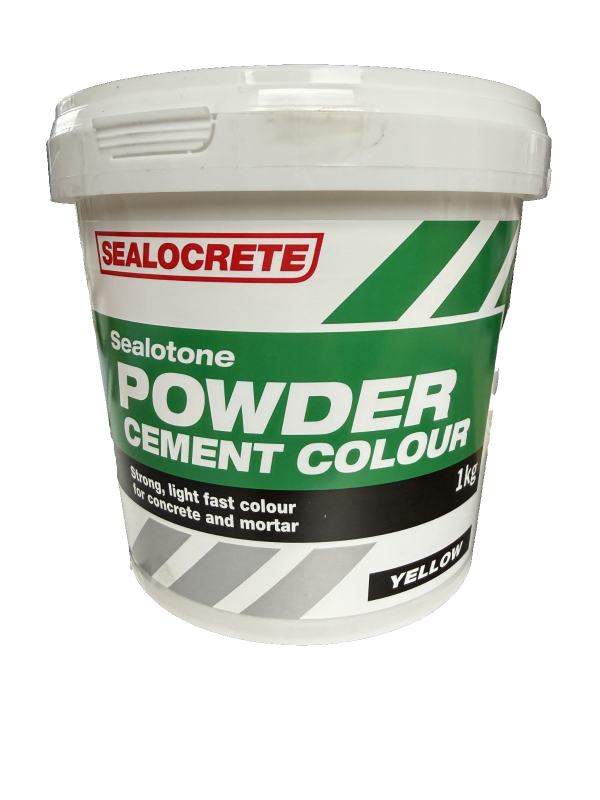 6 x 1kg Cement Mortar Dye For Concrete, Mortar, Render Screed, Sealotone Yellow
