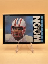Warren Moon Topps Oilers HOF Vintage NFL Quarterback Card