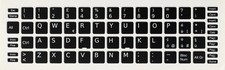 REPLACEMENT ITALIAN it-IT KEYBOARD STICKER KEY LAPTOP BLACK 13x13mm
