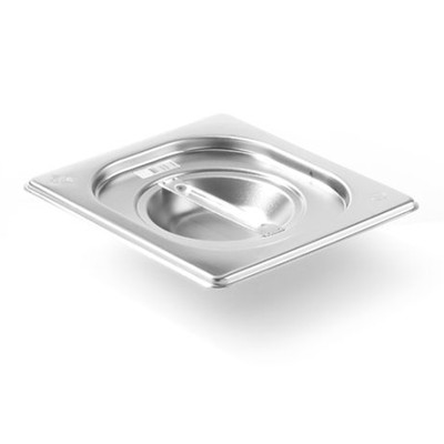 Stahldeckel für GN Kitchen Line GN 1/6 Behälter - Hendi 806869