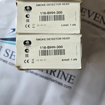 10x AUTRONICA BHH-300 SMOKE DETECTOR HEAD BOX PACK (SAME DAY DISPATCH VIA DHL)