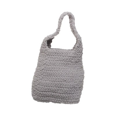Hand Made, Handtasche, Hobo, Damen, Polyester, Grau, Sonstiges, 20, 7 #ZRl