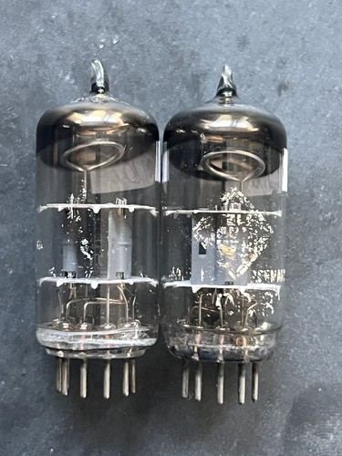 Paire De Tubes 12AT7 ECC81 Belvu – Testés Comme NOS – Occasion