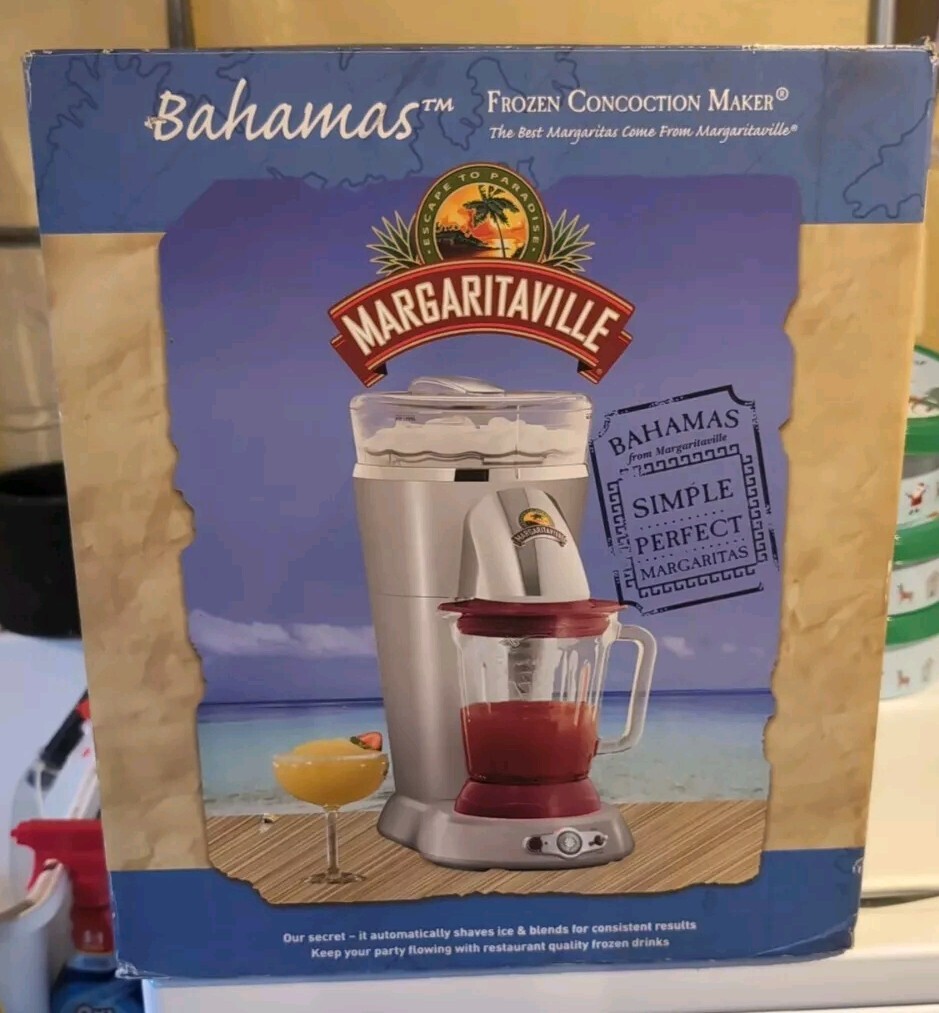 New Margaritaville Bahamas Frozen Concoction Maker Drink Blender RED  DM0570