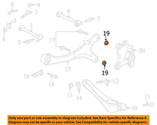 GM OEM 20-26 Blazer EV Suspension Components-Trailing Arm Nut 11549171