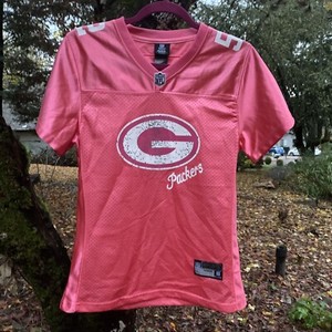pink packers jersey