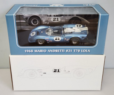 1968 Mario Andretti #21 T70 Lola ダイキャスト GMP 1968 Mario Andretti #21 T70 Lola, 12006M, 1:18 Diecast Limited