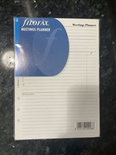 Filofax A5 Meetings Planner