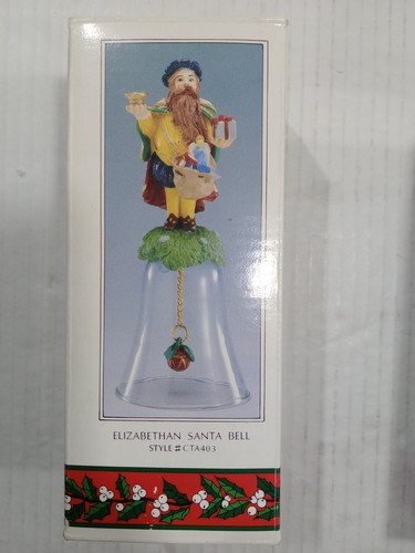 Novelino Christmas through the Ages Weihnachtsmann Glocken, Vintage 1992 Neu in OVP, NEU - Bild 10 von 11