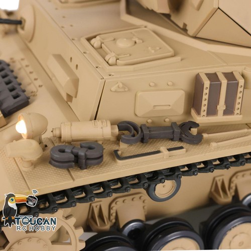 Henglong 3858 1/16 Maßstab 7.0 Plastik Deutscher Panzer IV F RC Panzer Modell - Bild 12 von 12