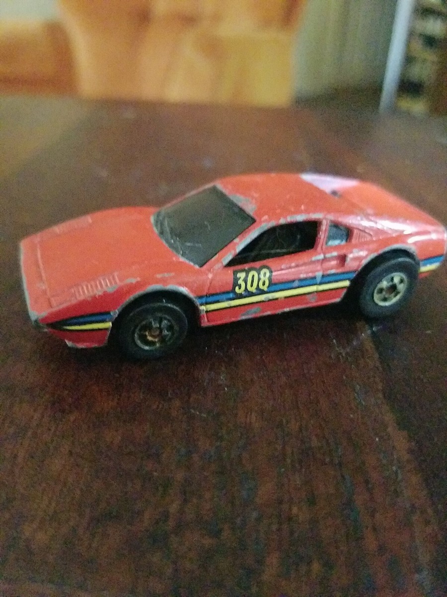 Vintage Hot Wheel Ferrari 308 G.T.B. Racebait 1977 Hong Kong Gold