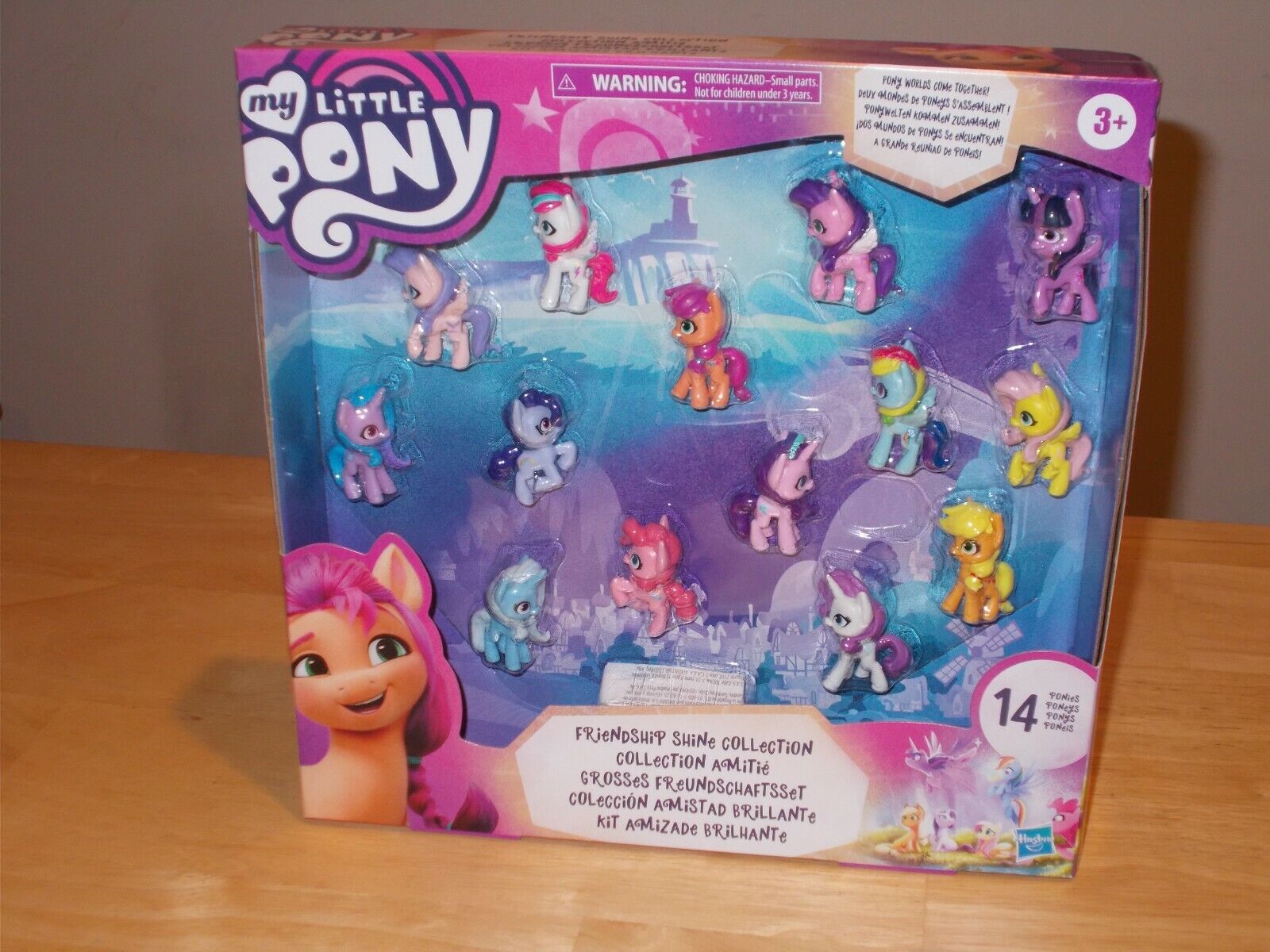  My Little Pony Friendship Shine 14 Mini Pony Figure Collection  : Toys & Games